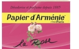 Papier d'Arménie ROSE